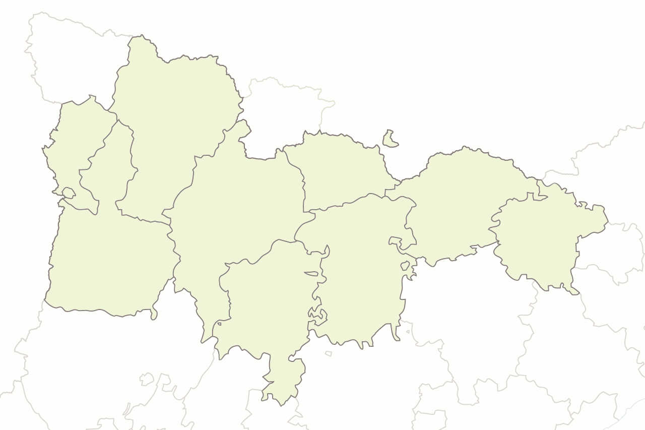 Carte des Pyrénées Catalanes - Pirineus